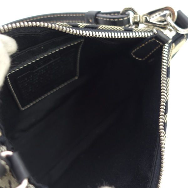 COACH / コーチ ◇シグネチャー アクセサリーポーチ キャンバス レザー