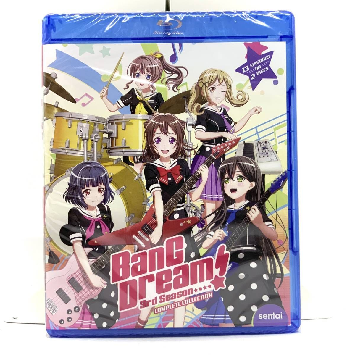 匿名配送】バンドリ！第3期 BanG Dream! 3rd season 北米版 ブルーレイ