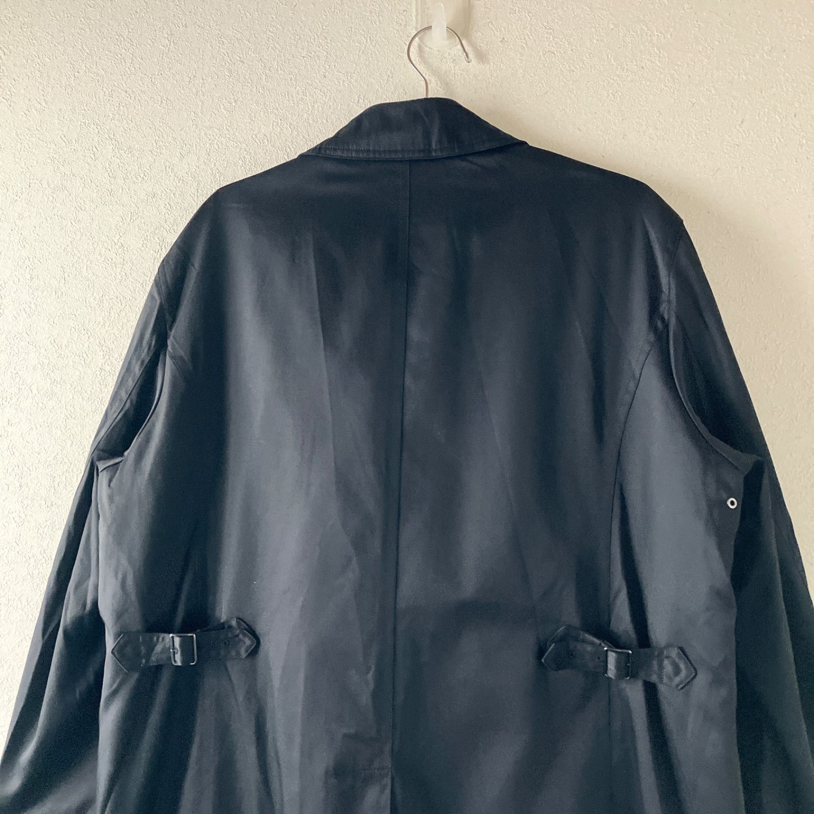 REGAL ステンカラーコート L 黒 中綿ライナー付き SOLotex使用 裏