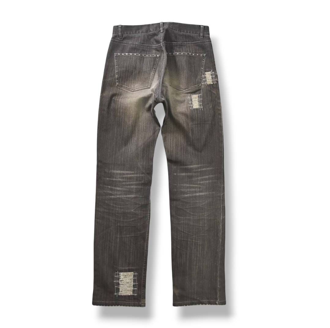 【in the attic】 デザイン カーゴ デニム ダメージ Y2K 5a0d0b103ed29cf83d1547e7748c1f