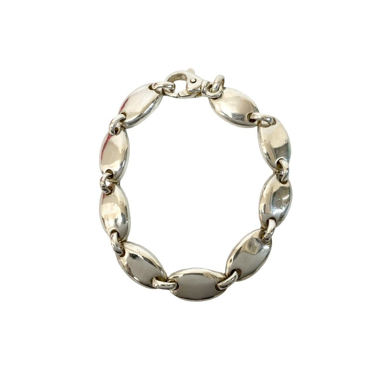 極 美品 箱付き TIFFANY&Co. ティファニー ペブル シルバー925