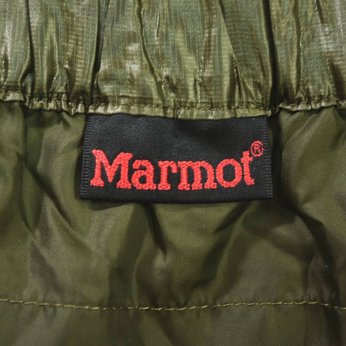  デサント製 マーモット Marmot x ビームス BEAMS 別注 830 Fill キルティング ダウン スカート 収納袋 付属 M オリーブ アウトドア カジュアル ウェア タウンユース レジャー レディース ♪ スカート ボトムス