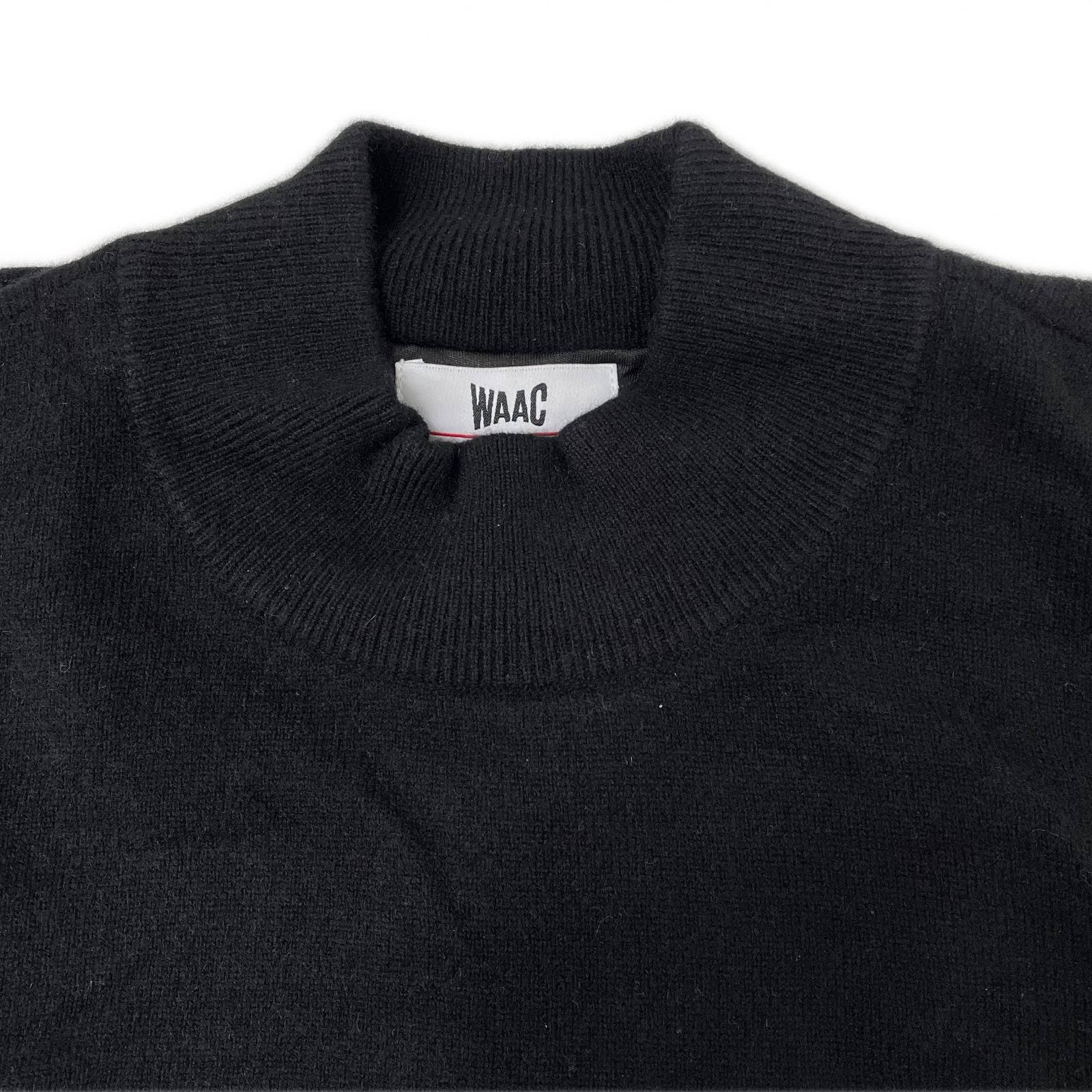 中古 メンズ ワック WAAC セーター 2(M) ブラック 黒 モックネック