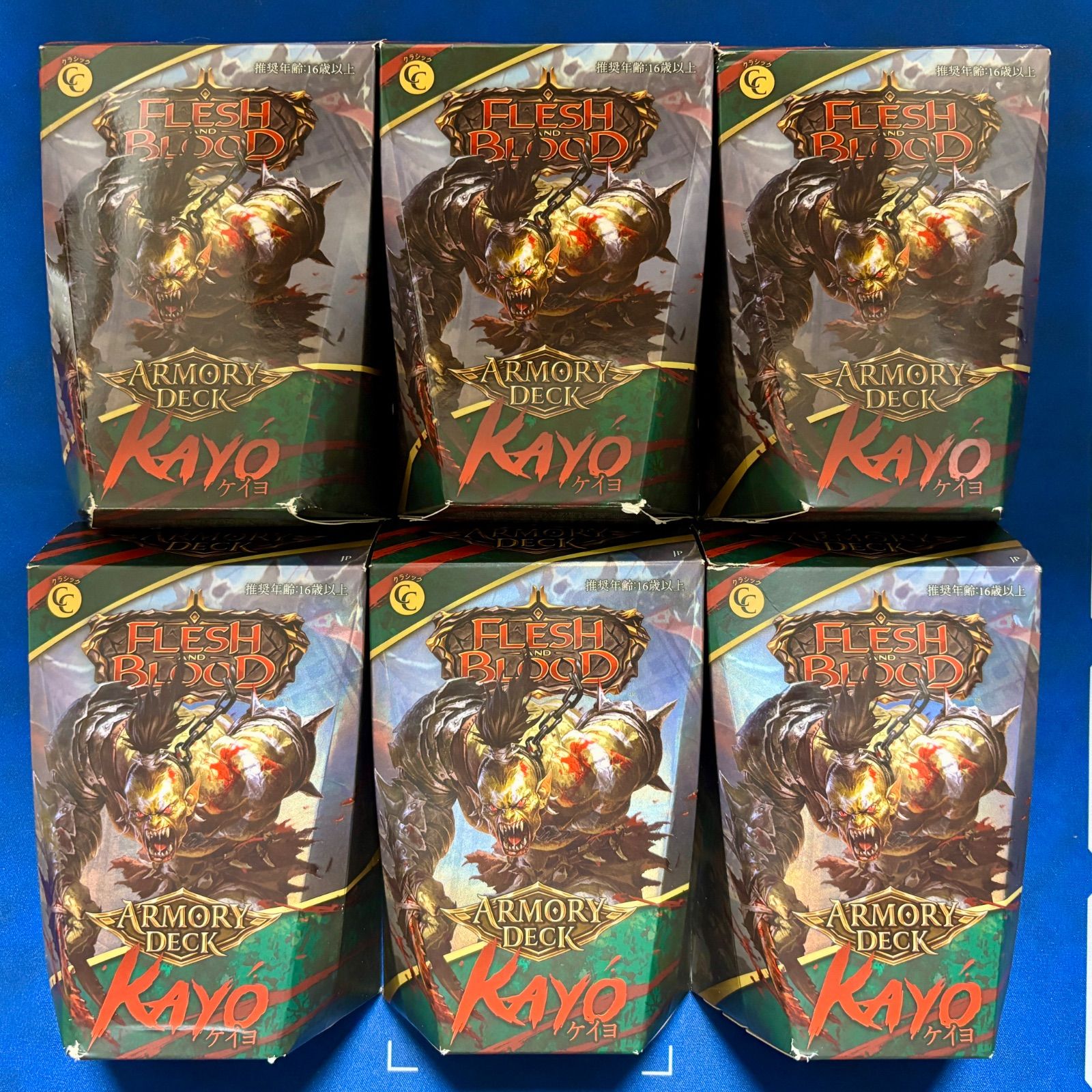 FLESH AND BLOOD フレッシュアンドブラッド アーモリーデッキ ケイヨ KAYO 6 box