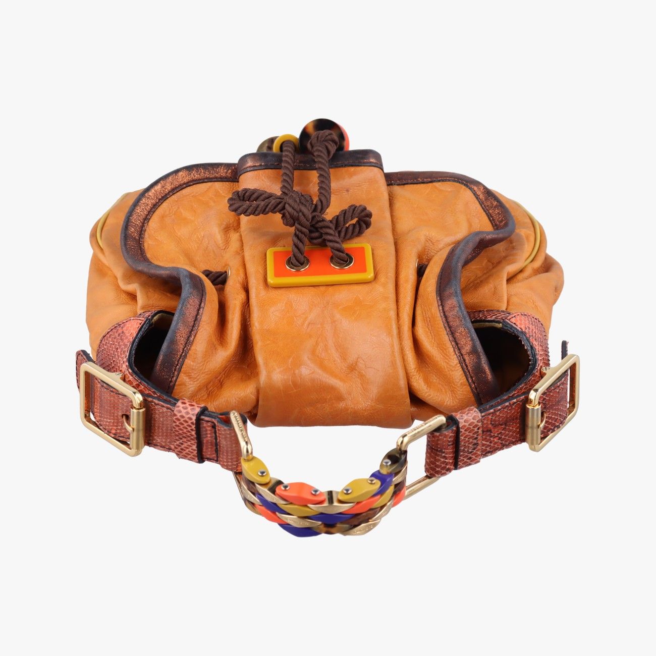 ルイヴィトンLouis VuittonカラハリPM ジョーヌ モノグラム  