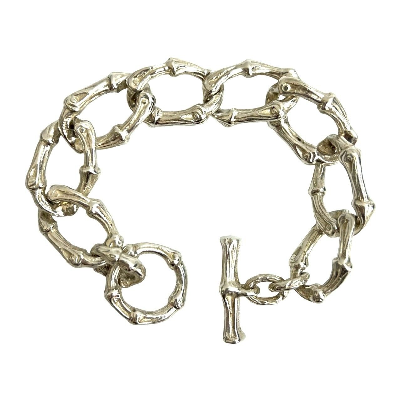 極 美品 希少品 保存箱付 TIFFANY&Co. ティファニー バンブー ブレス