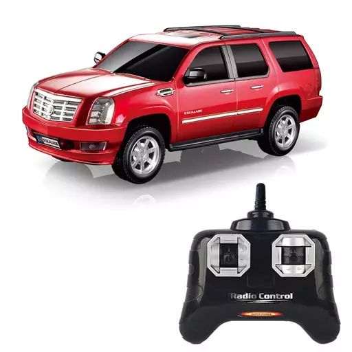 中古】ラジコン 1/24 キャデラック エスカレード(レッド) 2.4GHz仕様