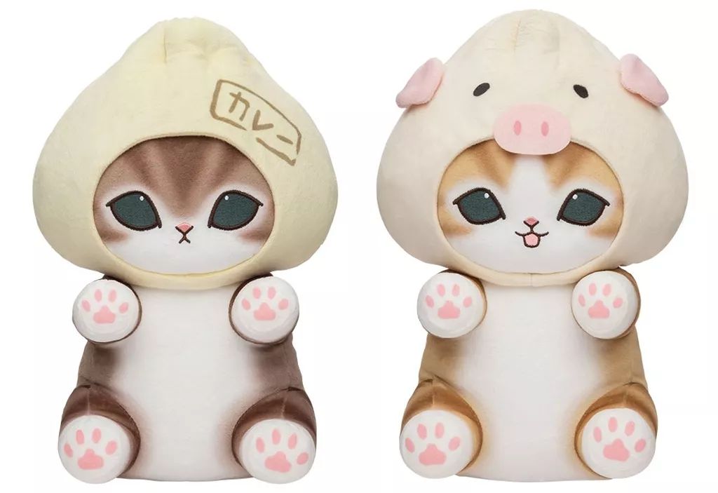 ぬいぐるみ 全2種セット にゃんこ肉まんBIGぬいぐるみ 「mofusand」