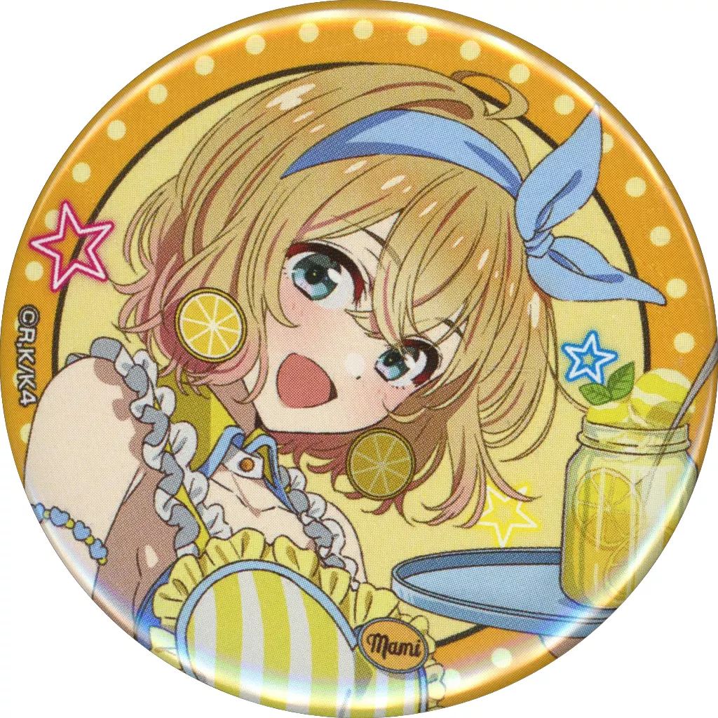 中古】バッジ・ピンズ 七海麻美B 缶バッジ 「くじコレ 彼女、お借りし