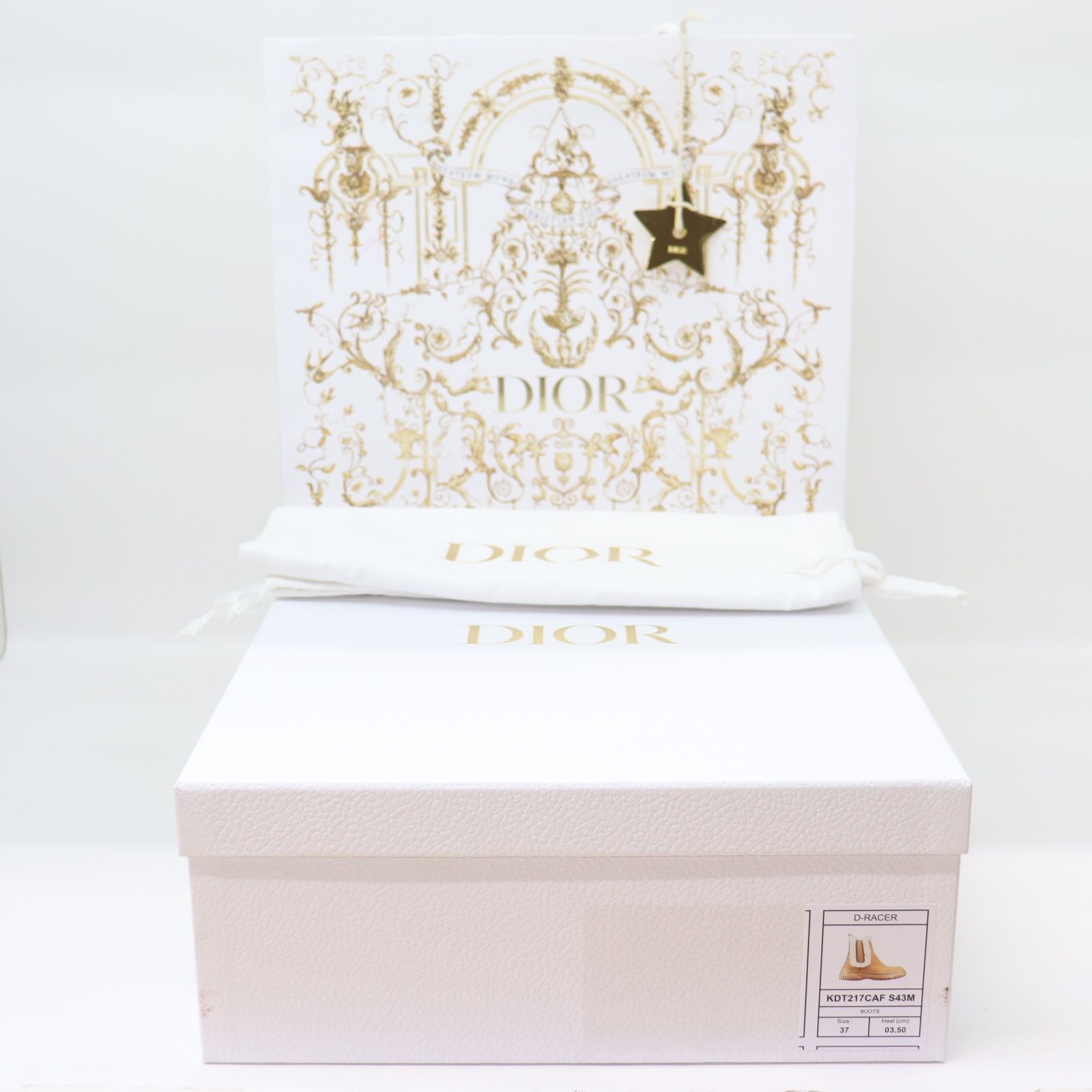 ITX68RGLHRCO CHRISTIAN DIOR ディオール D-Racer ショートブーツ