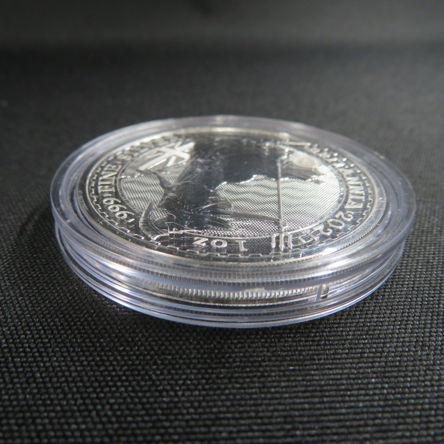 8355-5□イギリス□ブリタニア銀貨□1オンス(1oz)□2021年□999