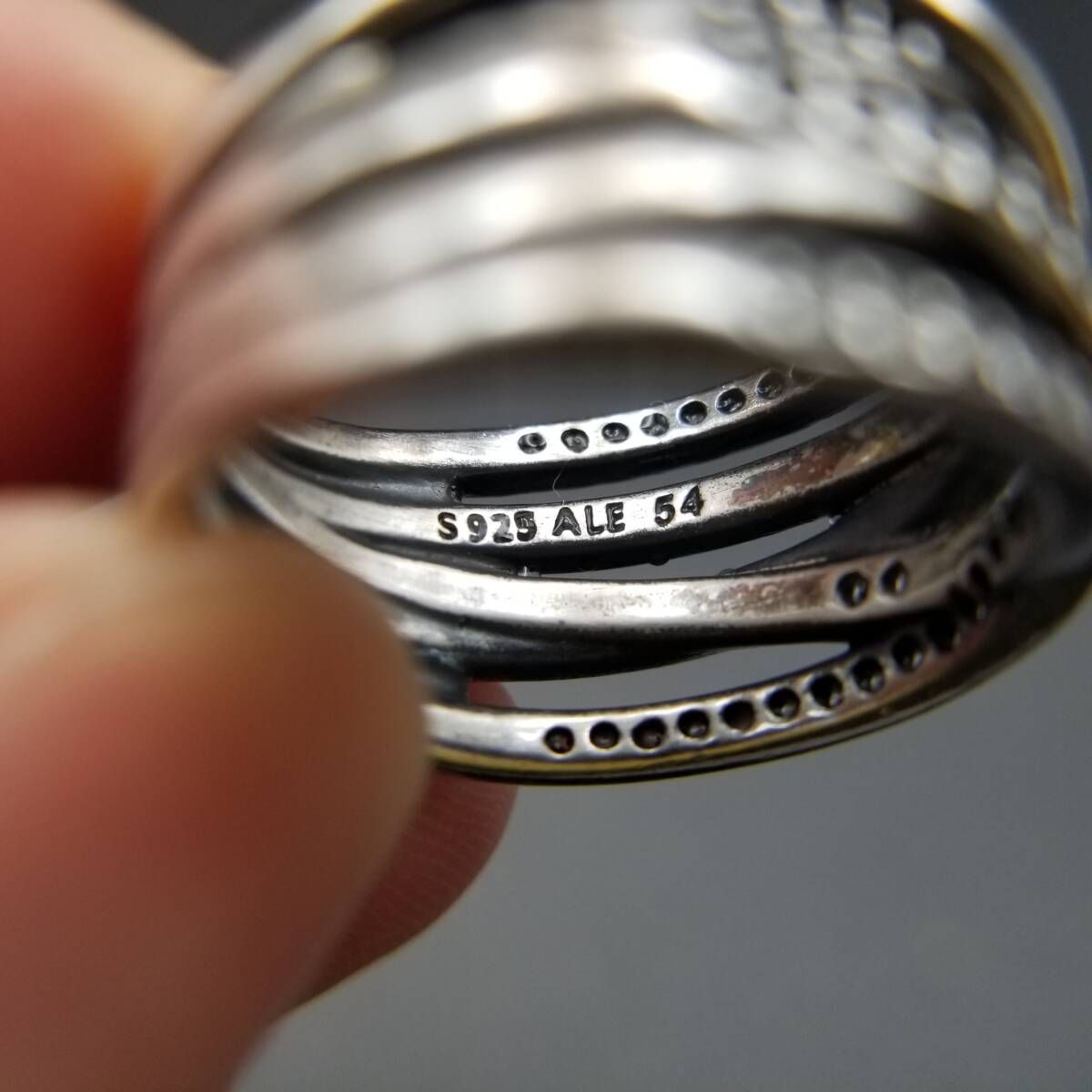 Pandora Ale キュービックジルコニア 煌めき 925 シルバー 