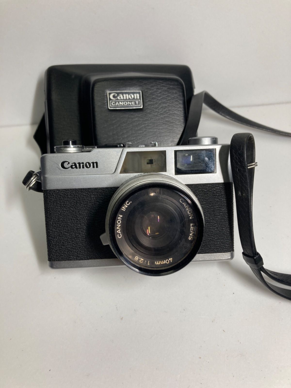 希少・ケース付】Canon Canonet 28 レンジファインダー フィルムカメラ