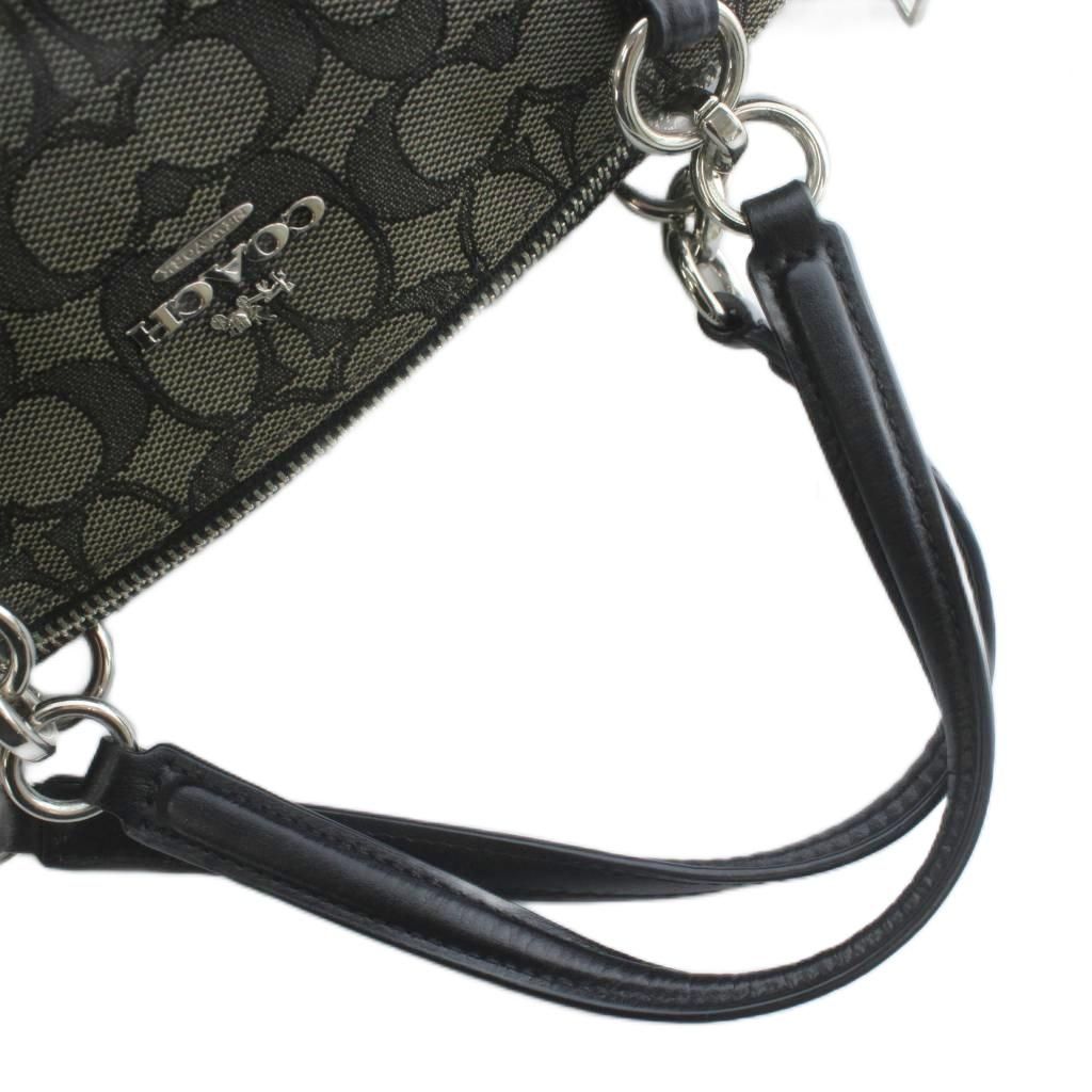 コーチ COACH トートバッグ ショルダー 2WAY キャンバス レザー