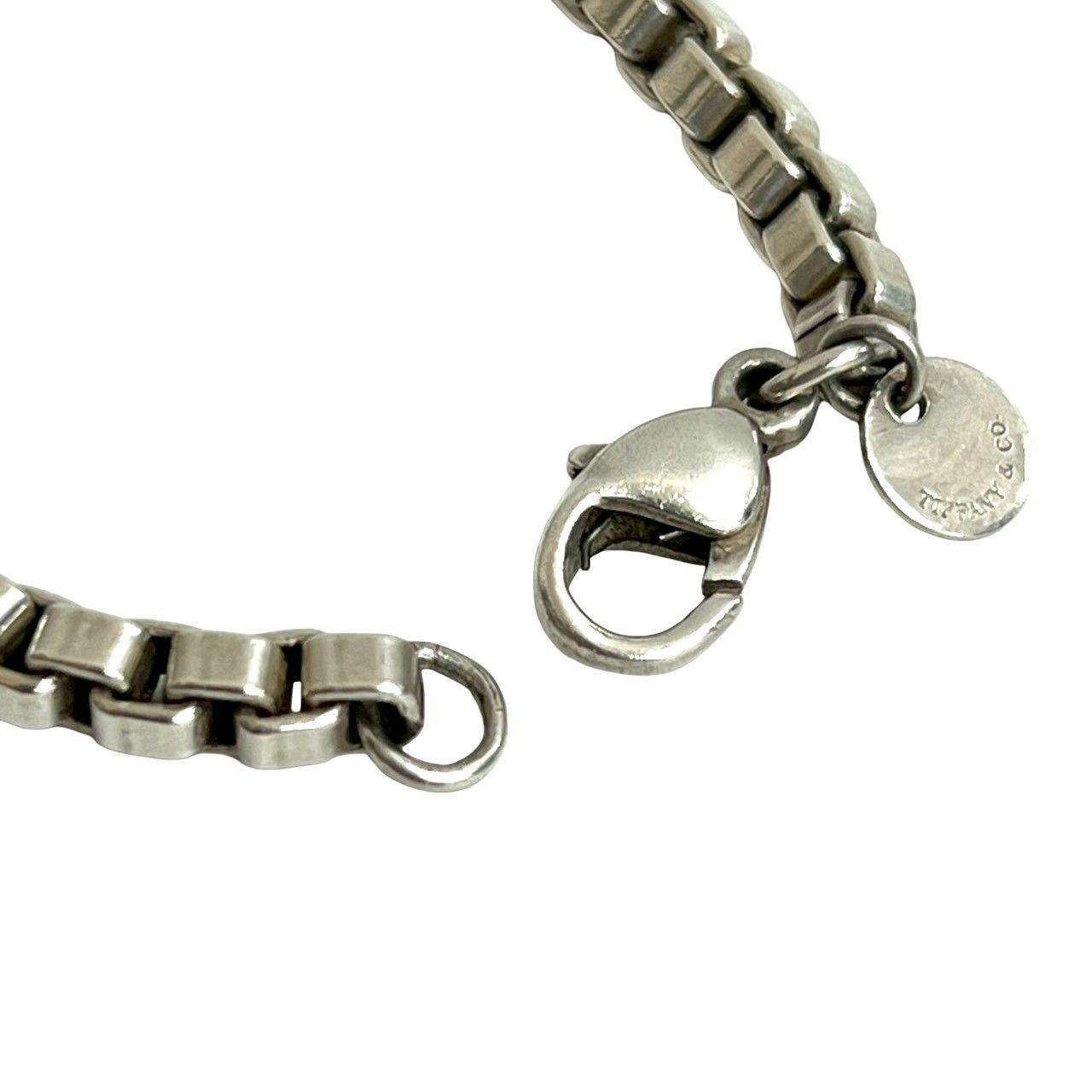 極 美品 TIFFANY&Co. ティファニー ベネチアン シルバー925