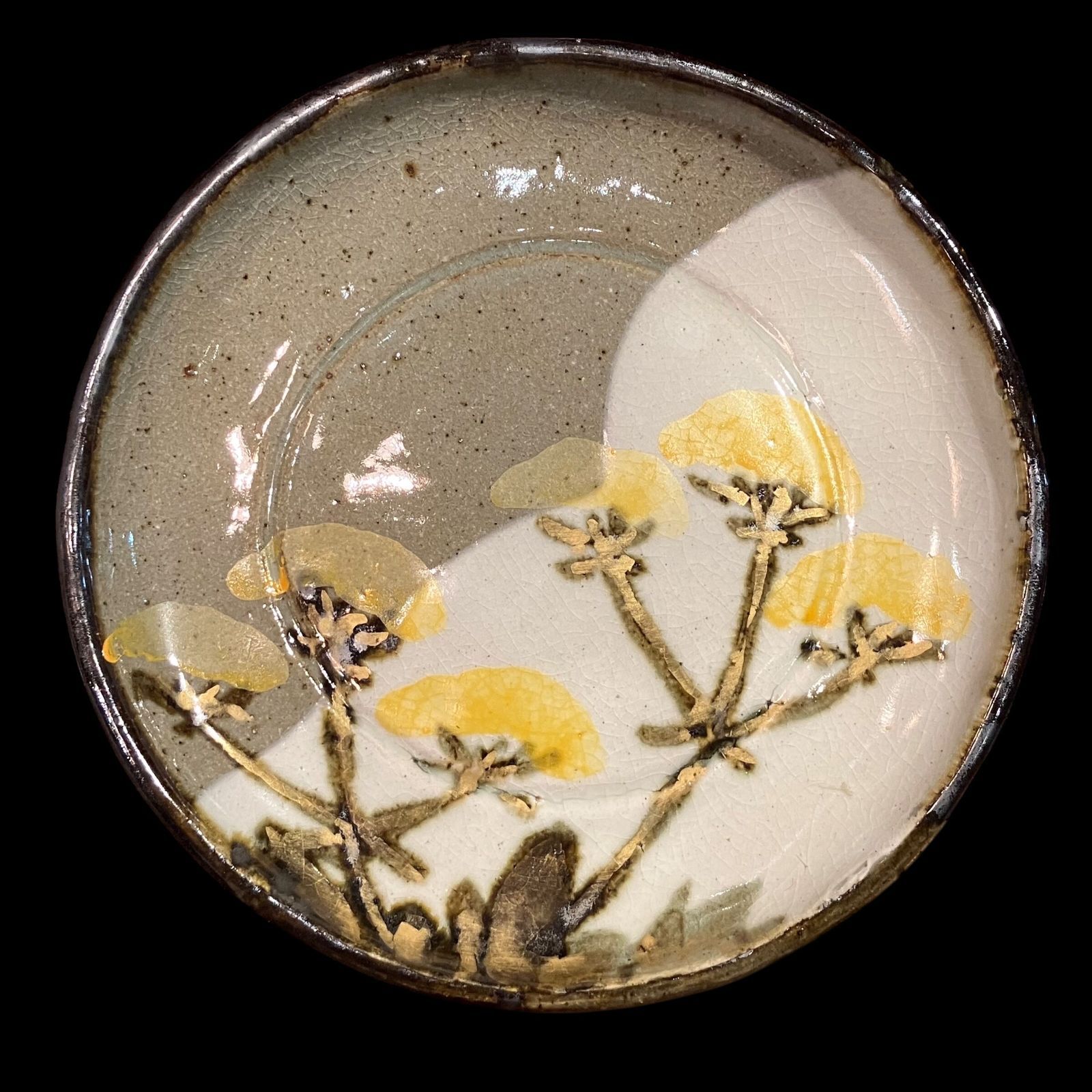 色絵 草花文 皿 6枚セット 共箱付き｜和食器・懐石・茶道具 - メルカリ