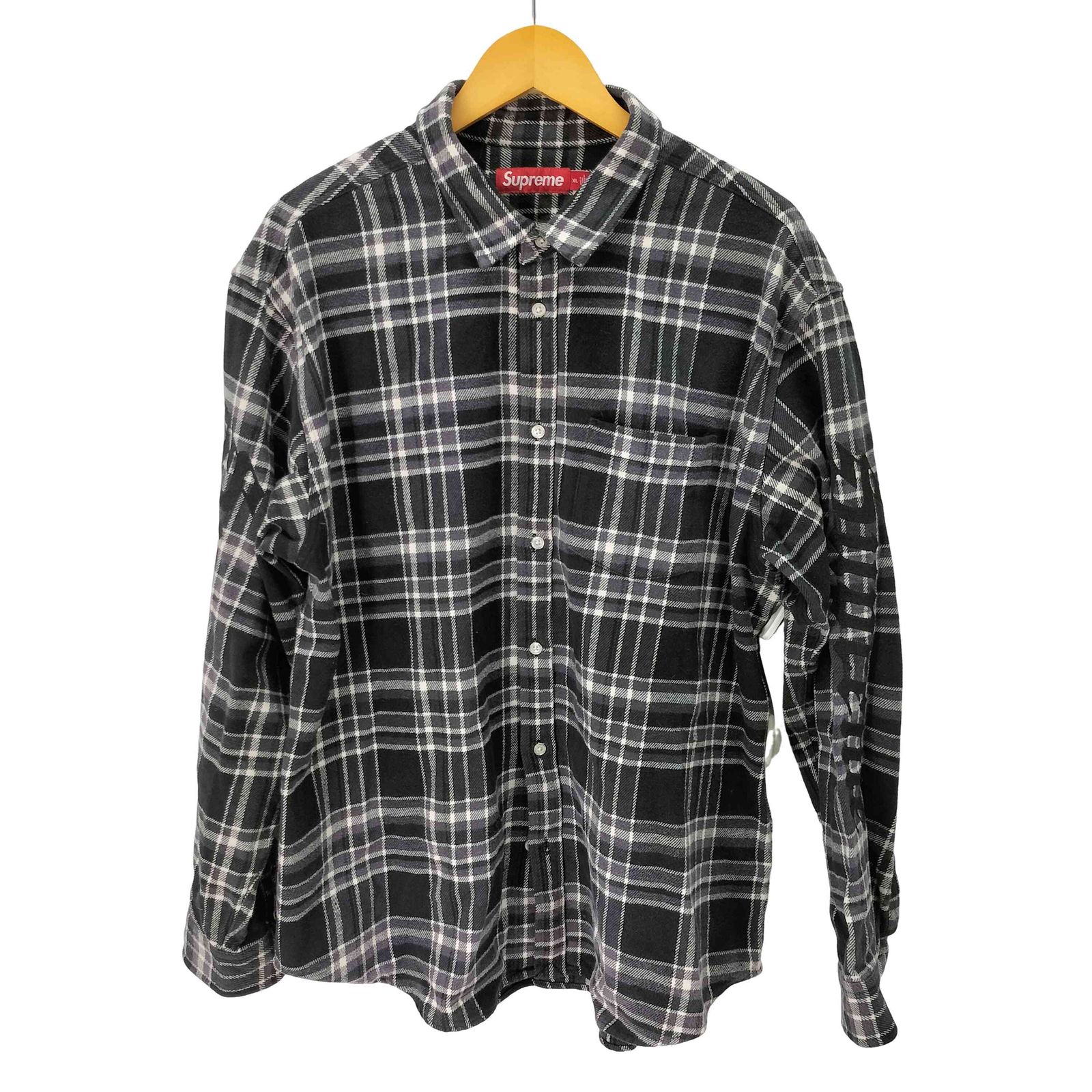 トップス Supreme Old English Plaid Flannel Shirt SUPREME OLD ENGLISH PLAID FLANNEL SHIRTS - Spyder｜セレクト