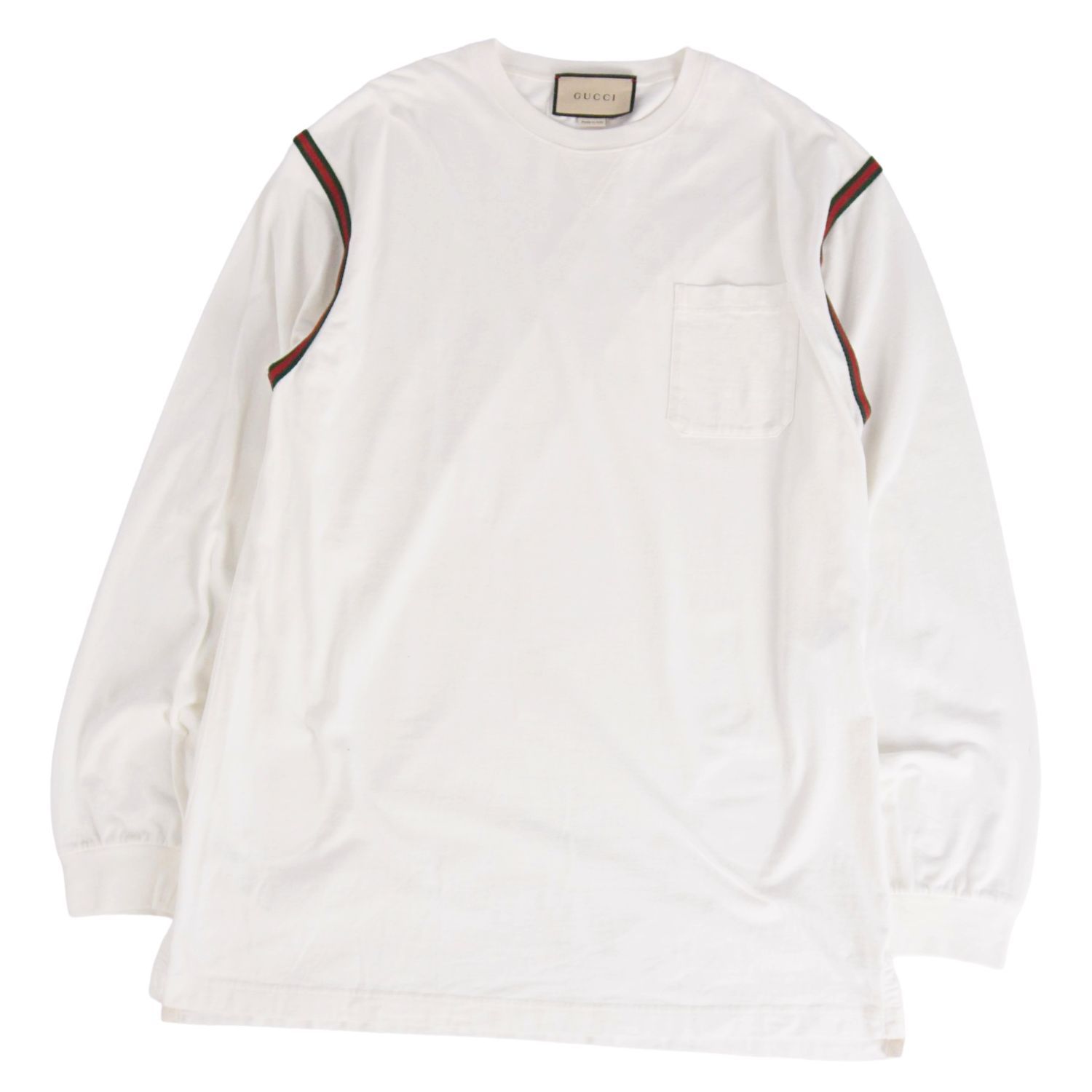 グッチ GUCCI 24SS Tシャツ カットソー ウェブライン シェリーライン