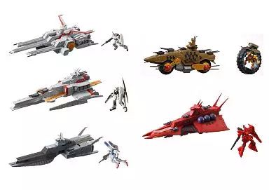 コスモフリートコレクション act4 5種セット 中古】トレーディングフィギュア ノーマル全5種セット 「コスモ