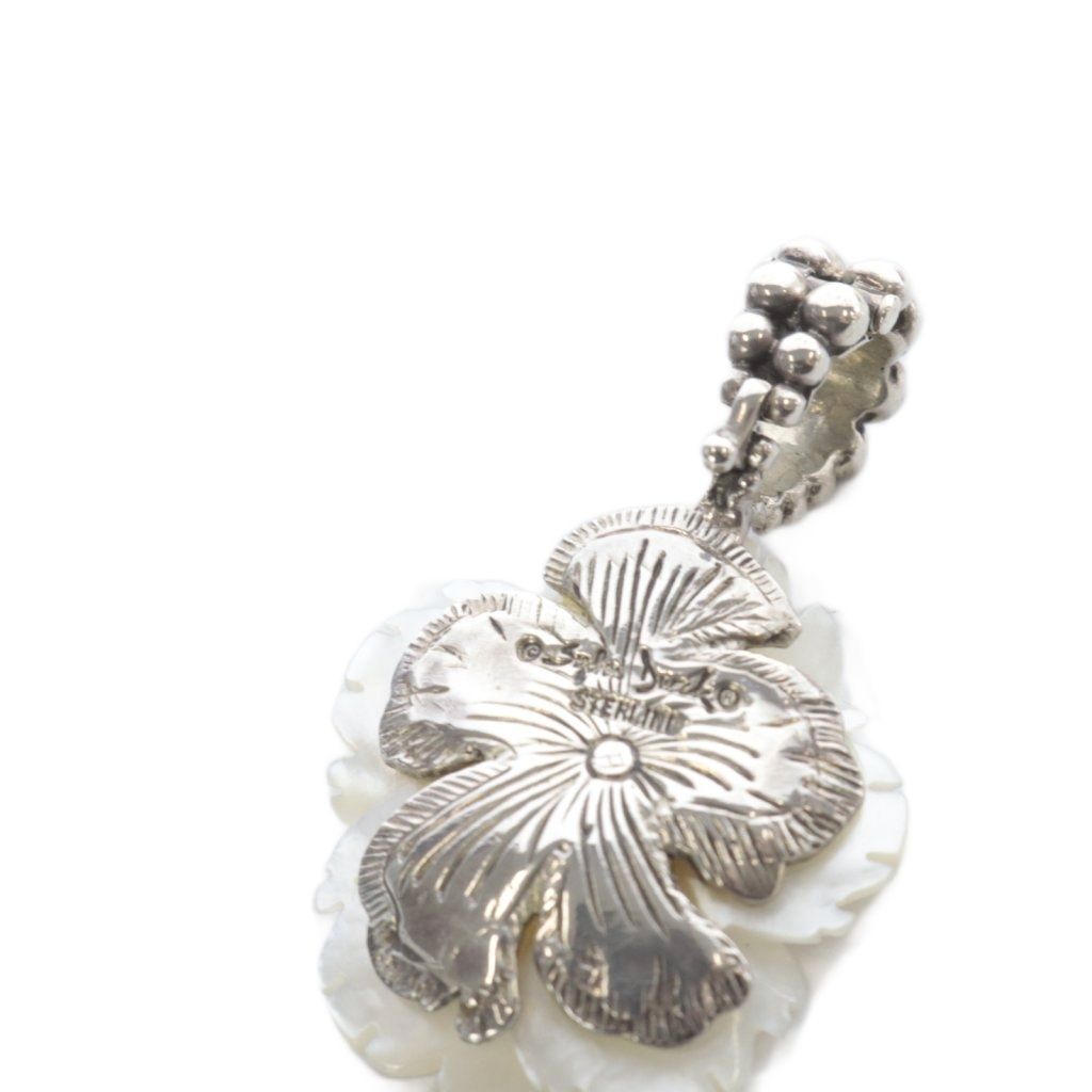 スティーブンデュエック STEPHEN DWECK 白蝶貝フラワーモチーフ