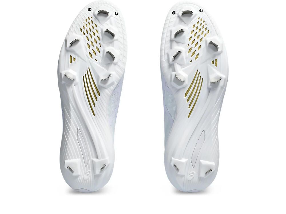 asics ホワイト スパイク ゴールドステージ GOLDSTAGE 27.0 野球