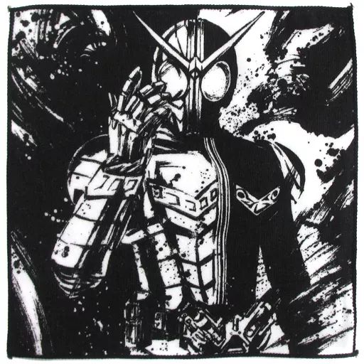 中古】タオル・手ぬぐい(キャラクター) 仮面ライダーW 平成仮面