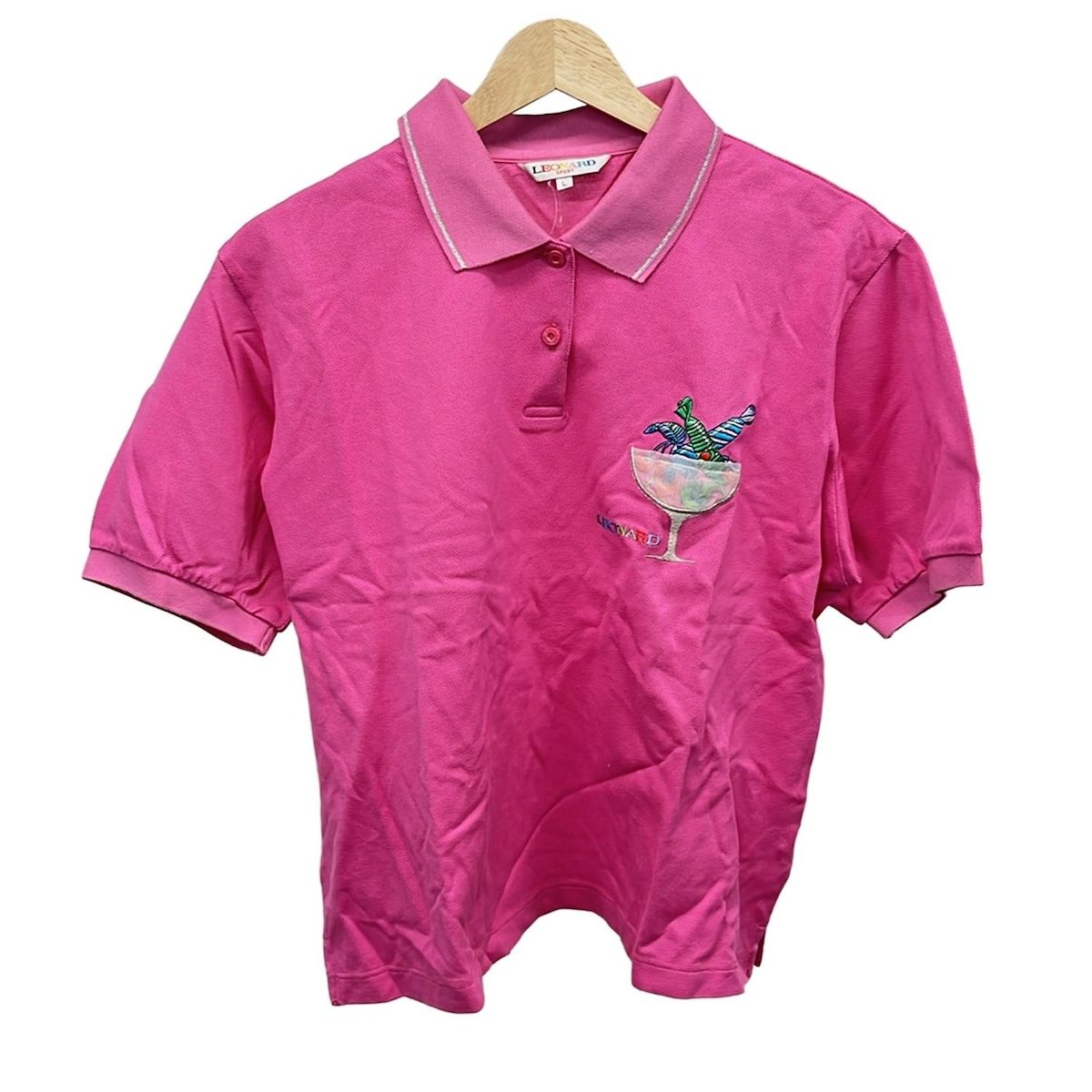 LEONARD SPORT(レオナールスポーツ) 半袖ポロシャツ サイズL