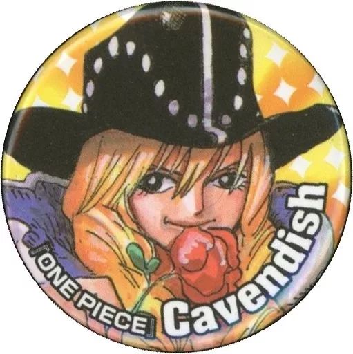 中古】バッジ・ピンズ キャベンディッシュ オリジナル缶バッジ