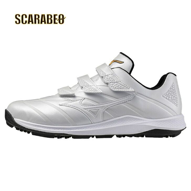 ミズノプロ トレーニングシューズ クッションレボプロ ホワイト