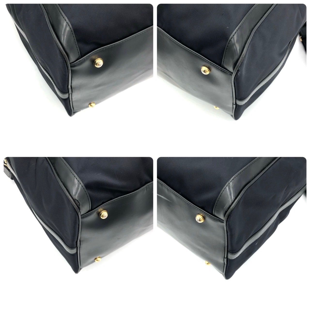 ヴァレンティノガラヴァーニ ボストンバッグ 2WAY 黒 ナイロン 旅行 大