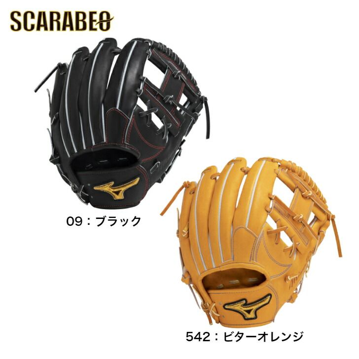 ミズノプロ 硬式 グラブ 内野手用 TM型 Crafted Edition HAGA JAPAN 右