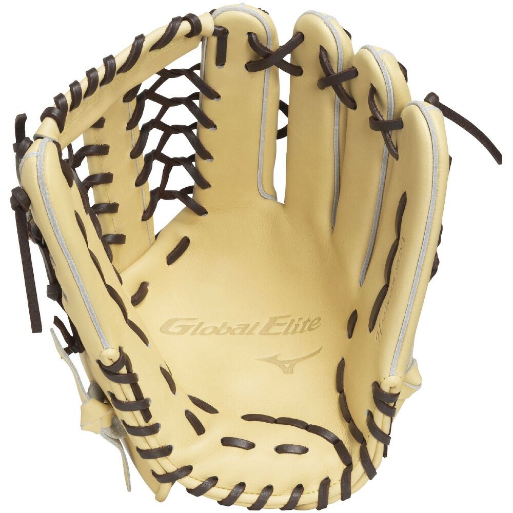 ミズノ グローブ グローバルエリート 軟式用グラブ 外野手用 ベージュ 軟式用【グローバルエリート】2025セレクションモデル【外野手用