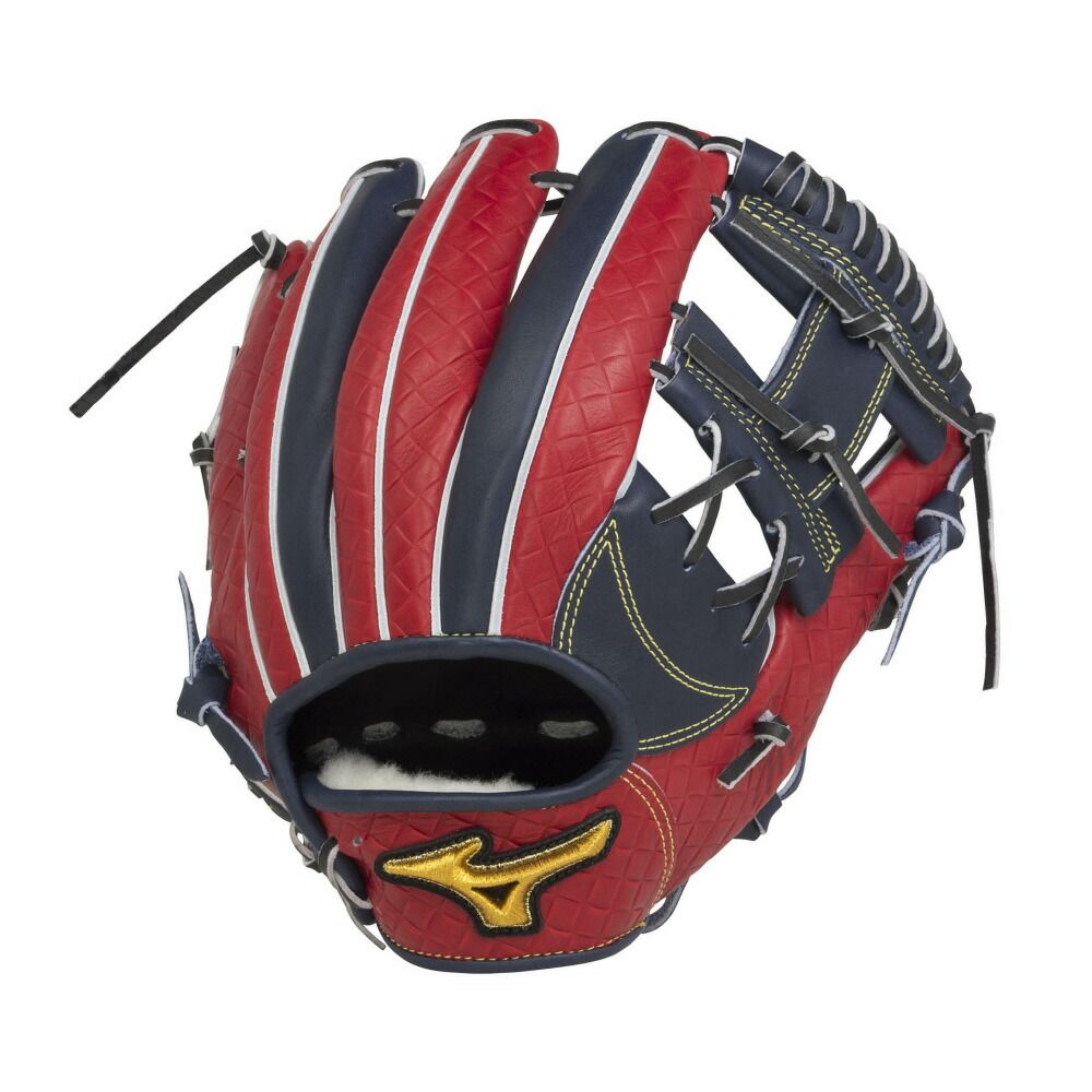 ミズノ MIZUNO 】 野球 ミズノプロ 軟式グラブ 内野手用 型押しレザー