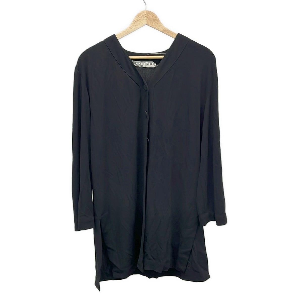 LEONARD(レオナール) ワンピース サイズ2 M レディース美品 - 黒 長袖