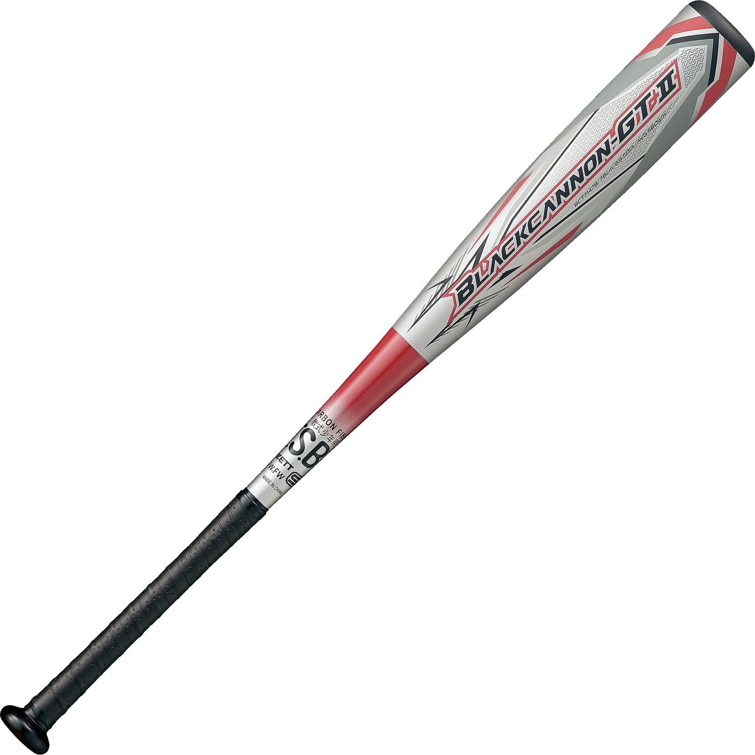 ゼット ZETT 少年野球 バット ブラックキャノン GT2 ジュニア 軟式 FRP