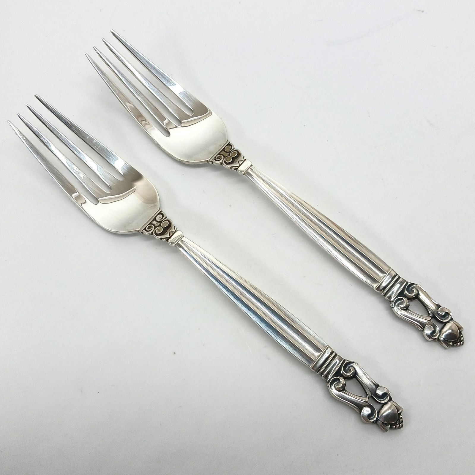 Georg Jensen ジョージジェンセン ACORN エコーン ディナーフォーク 2