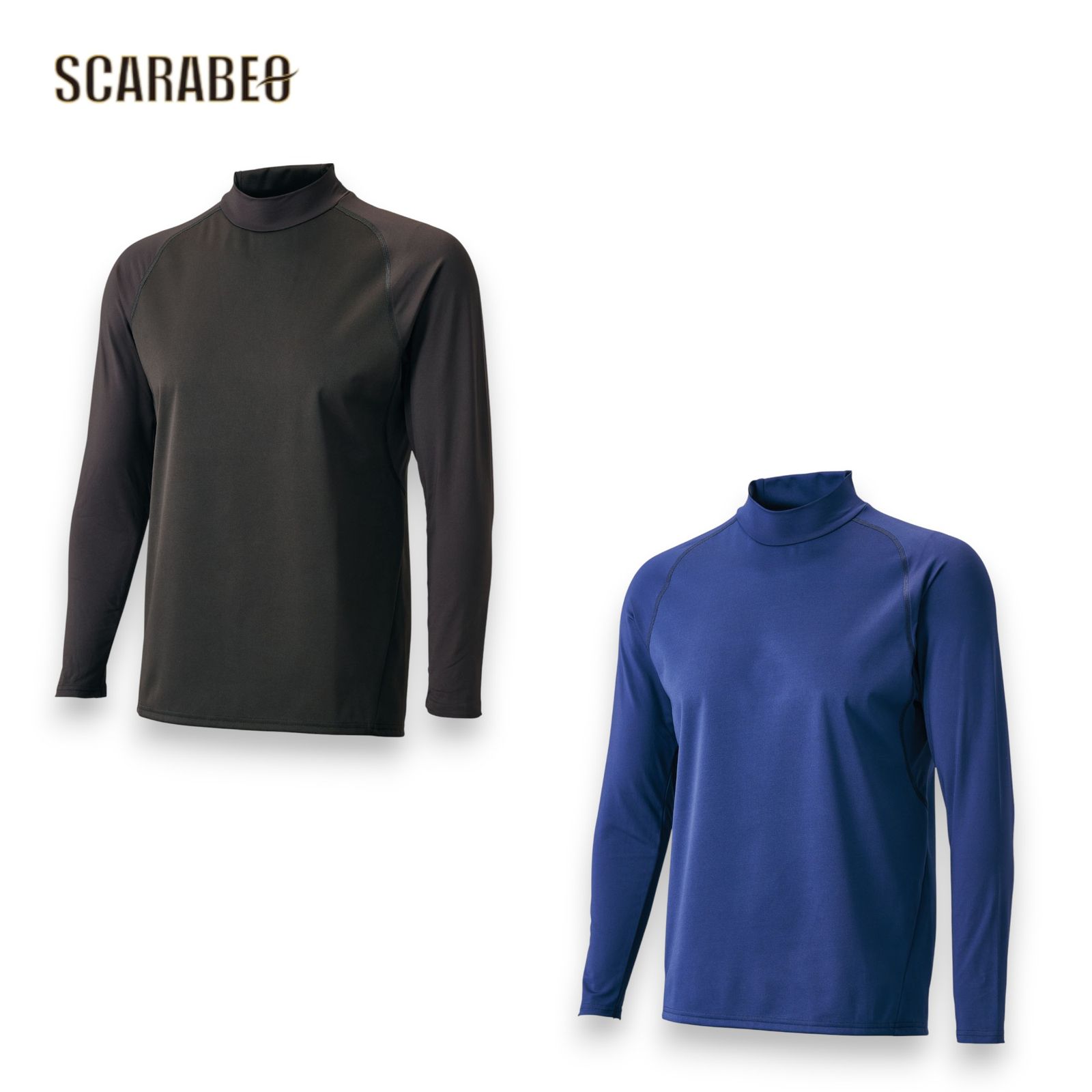 ゼット アンダーシャツ 長袖 ハイネック ヒートZ Hyper BO8642 防風 透