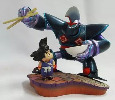 ドラゴンボールカプセル メモリーズ編 孫悟空&ウーロンロボ 中古】トレーディングフィギュア 孫悟空＆巨大ロボ(ウーロン変化) 彩色