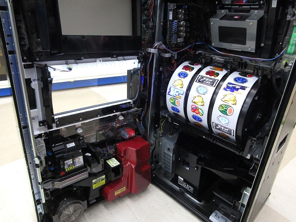 パチスロ実機 ファミスタ回胴版!! 6.5号機 データカウンタ付 コイン