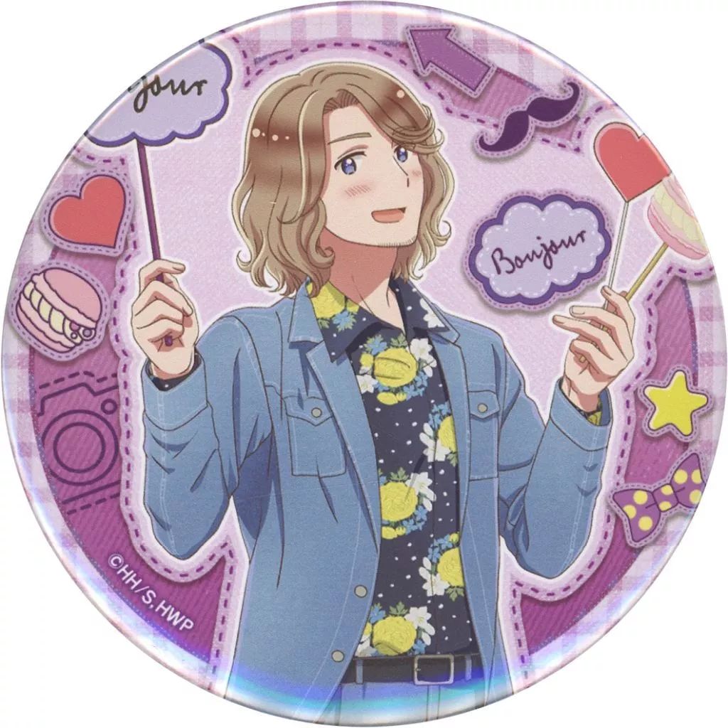 中古】バッジ・ピンズ フランス 大缶バッジ 「WEBくじ ヘタリア World