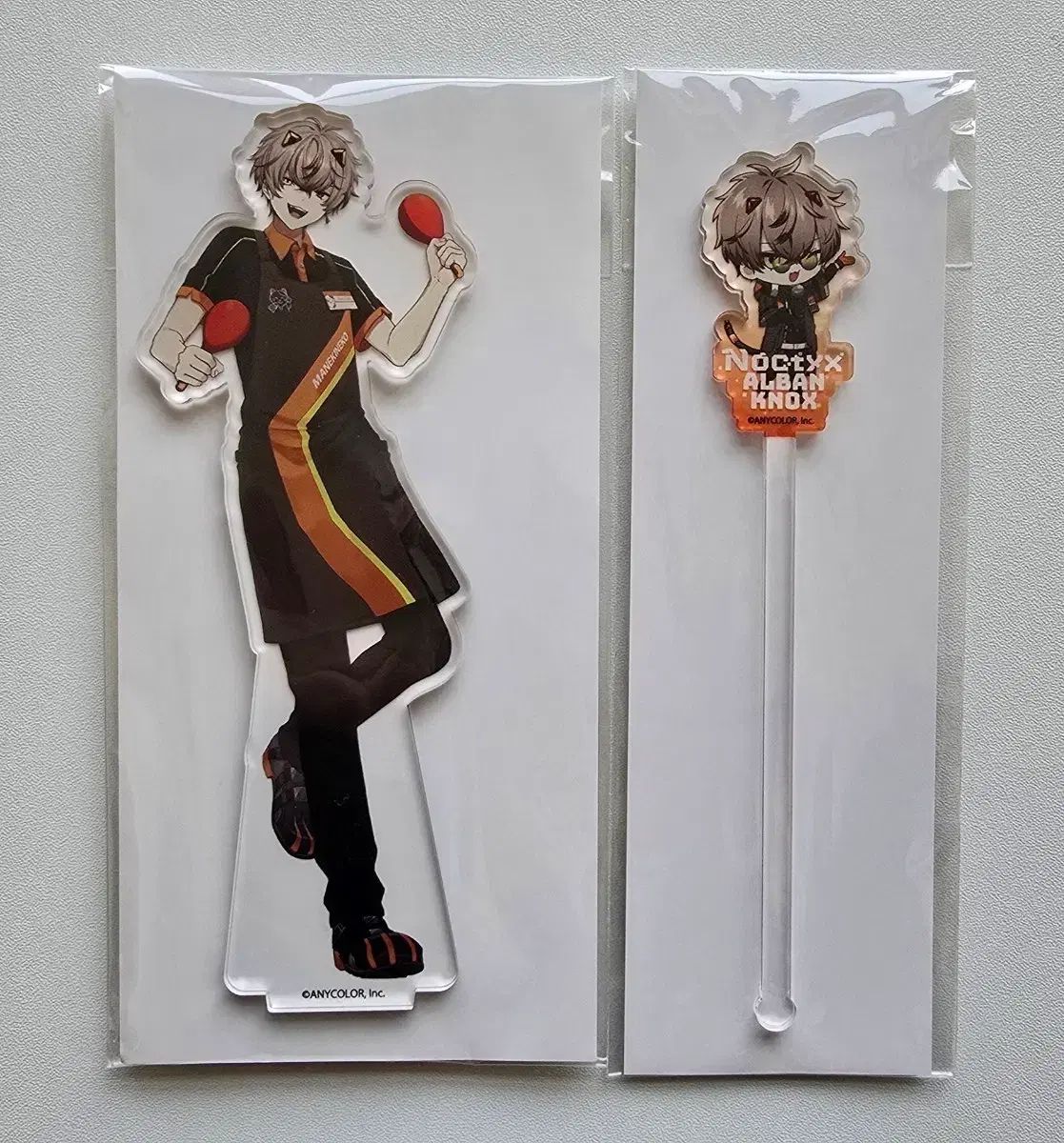 にじさんじ アルバーン ノックス 招き猫 アクリルスタンド マドラー
