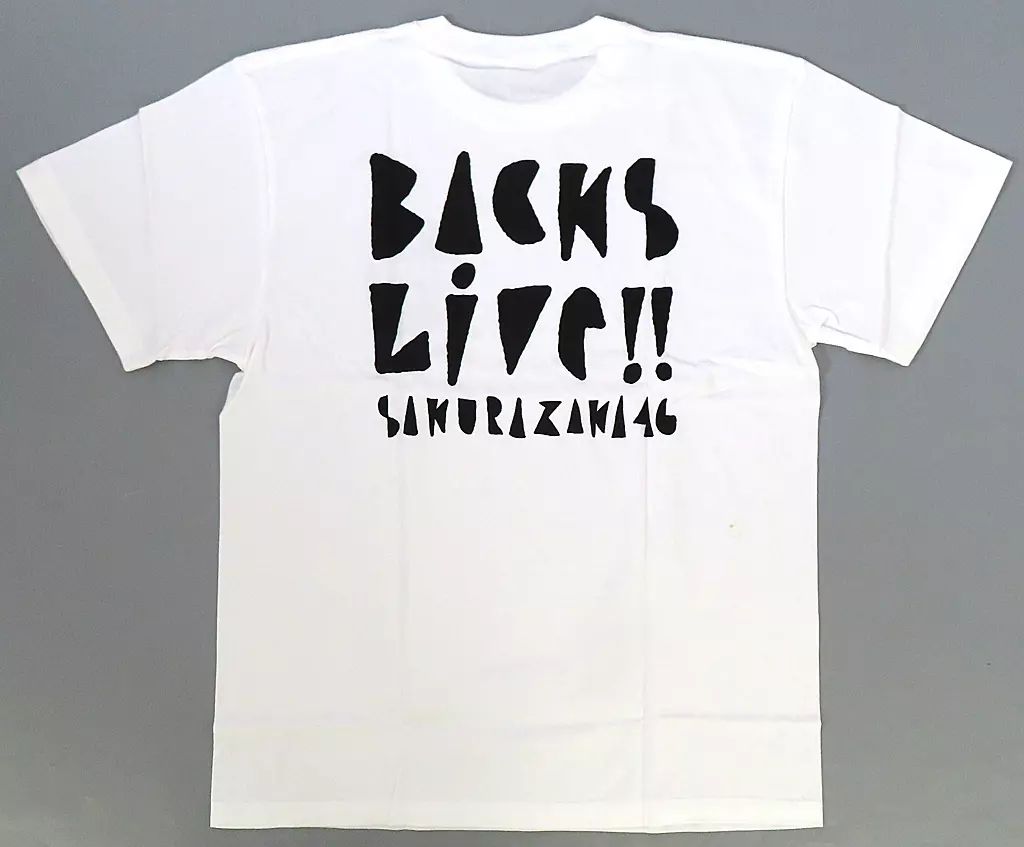 櫻坂46 Tシャツセット BAN BACKS LIVE!! 完売品 櫻坂46「BACKS LIVE!!」オフィシャルグッズ 通信販売開始受付の