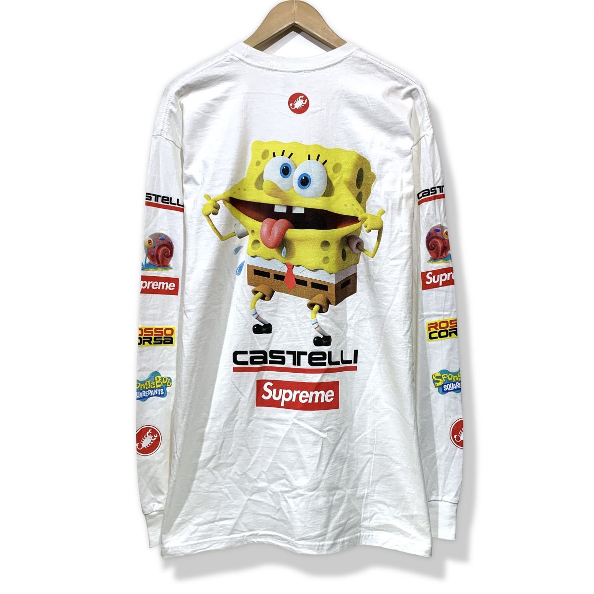 tu131s シュプリーム Supreme SpongeBob Castelli ロンT メンズXL