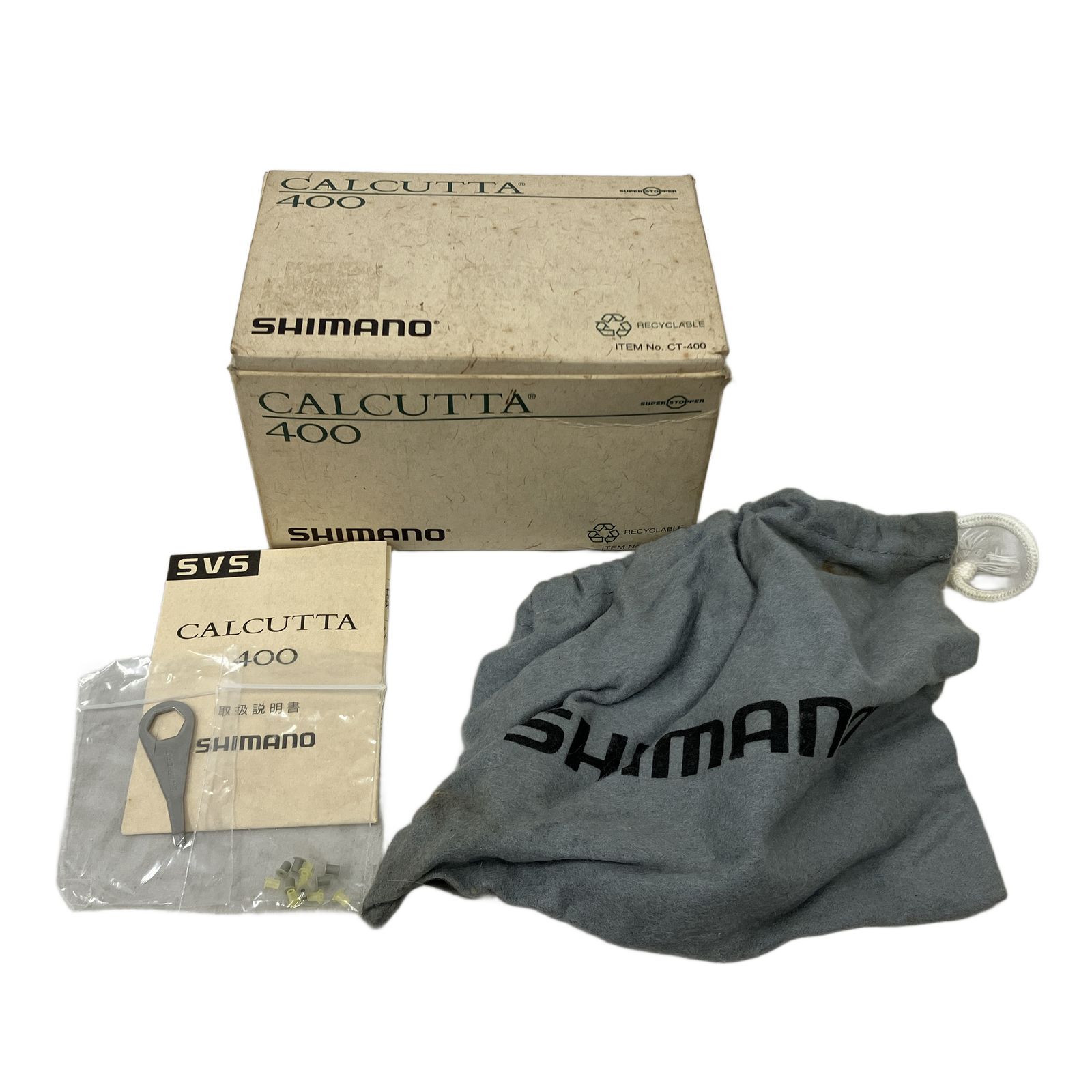 SHIMANO シマノ 初代 CALCUTTA カルカッタ400 ベイトリール 釣り 釣具