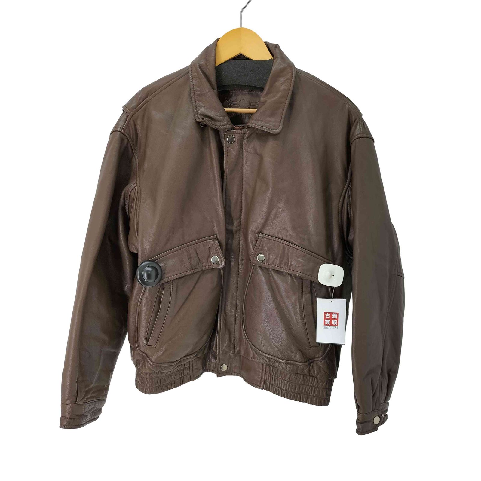 USED古着 ユーズドフルギ GENUINE LEATHER メンズ leather カウレザー