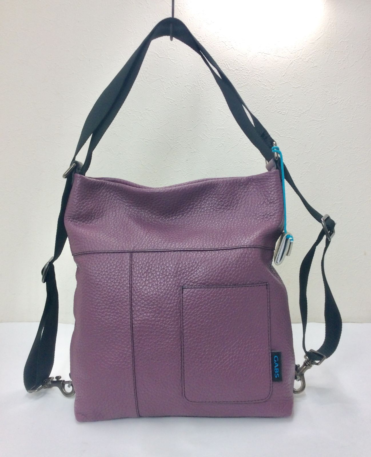 ほぼ未使用/美品】GABS ガブス 3WAY レザー ショルダーバッグ バック  