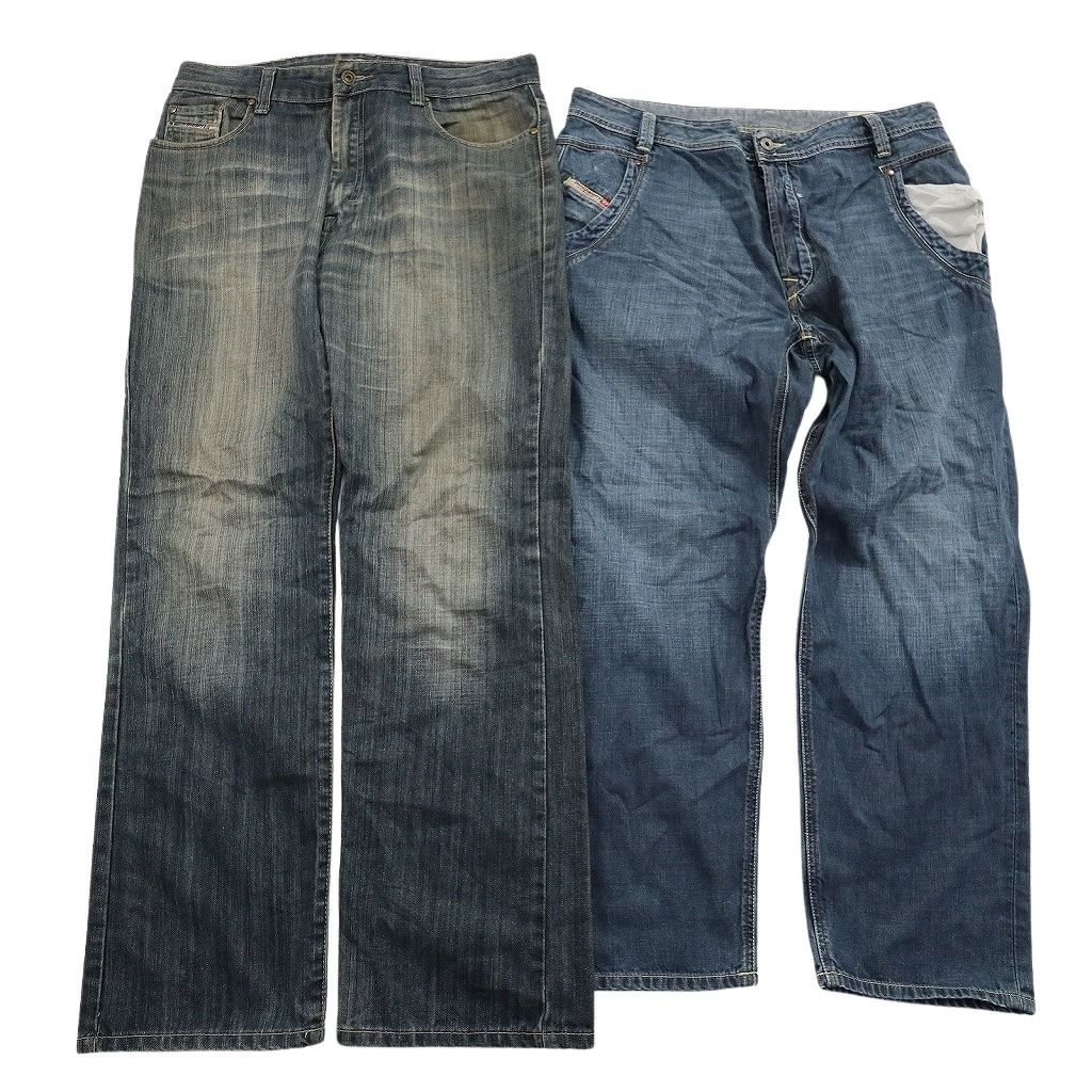 古着卸 まとめ売り ディーゼル DIESEL デニム パンツ 8枚セット 