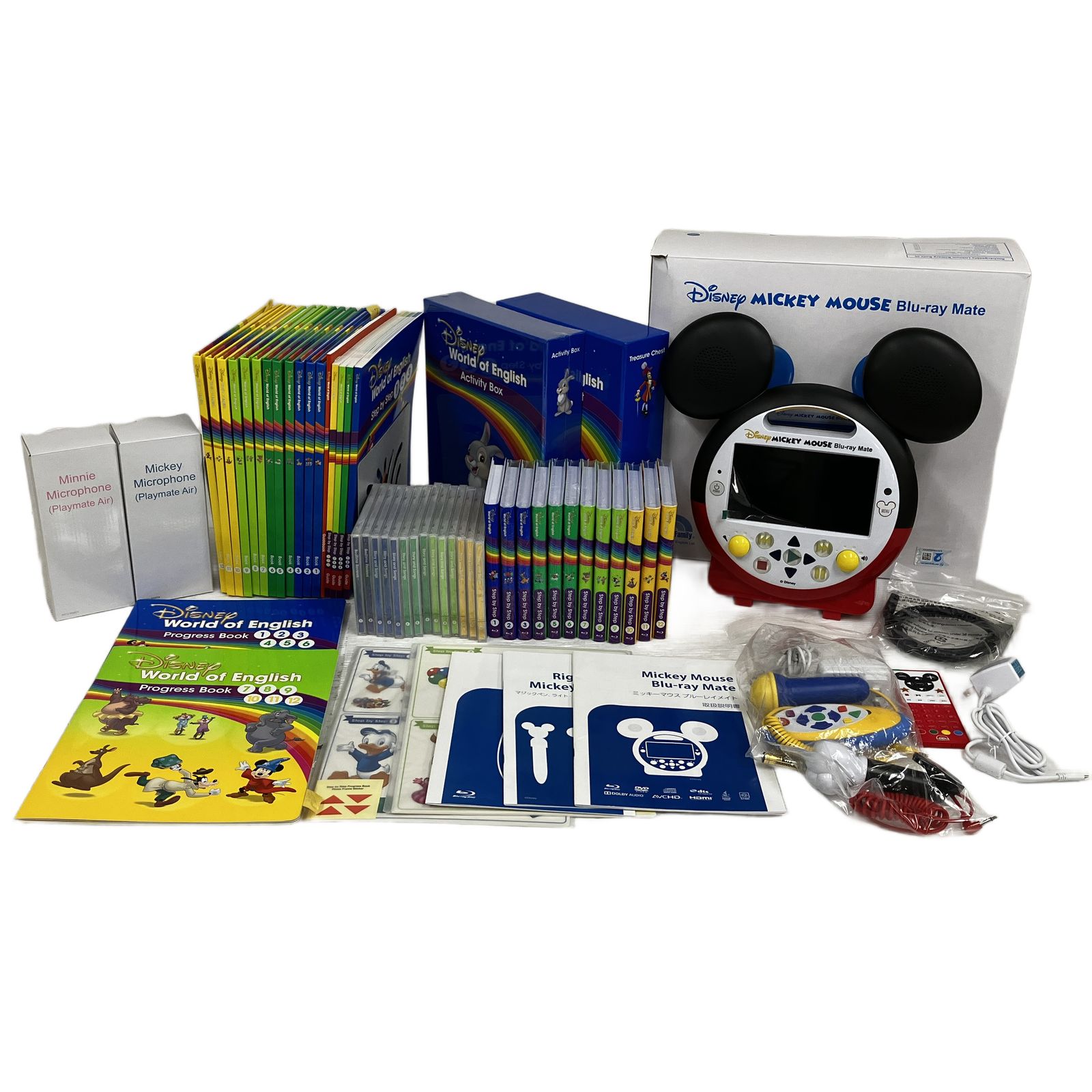 DWE メインプログラム 2021年頃 ディスク未開封多数 ディズニー英語