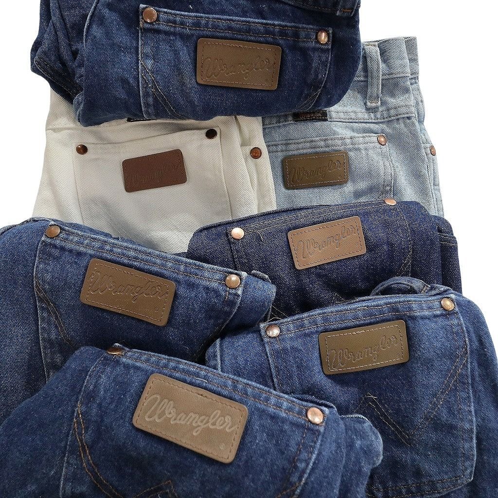 古着卸 まとめ売り Wrangler ラングラー デニム パンツ 7枚セット