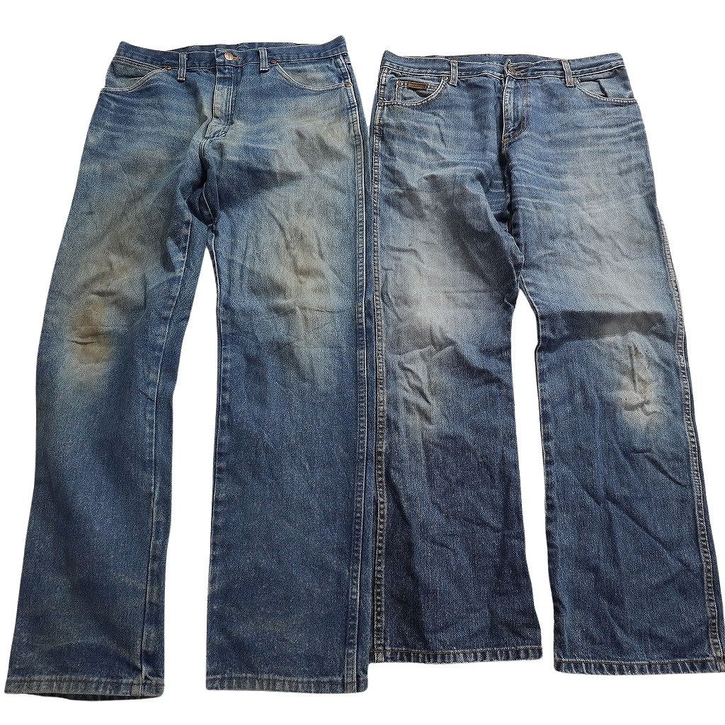 古着卸 まとめ売り Wrangler ラングラー デニム パンツ 7枚セット